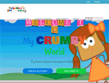 Tablet Screenshot of mycrumbyworld.com